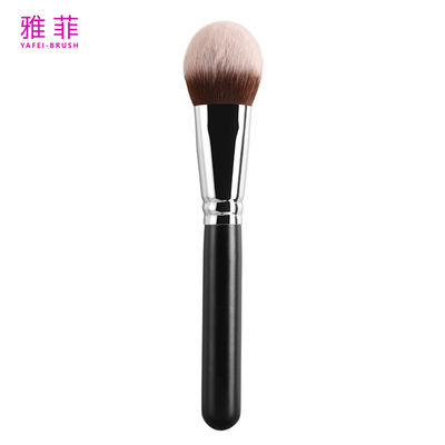 Buy A08 Curved Nylon Hair Round Head Makeup Brush Synthetic Cosmetic Brush Customizable online manufacture