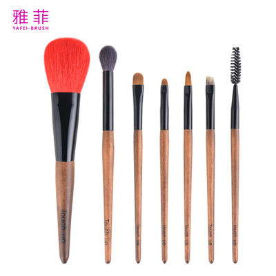 Buy 267A68107 7pcs Makeup Brush Set Private Label Luxury Animal Hair Makeup Brush Set online manufacture