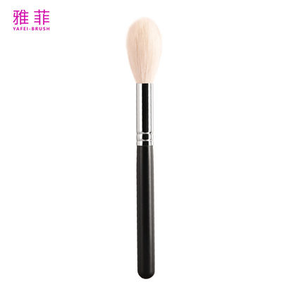 Buy Natural Wood Handle Powder Blush Brush  Flame Shaped Handcrafted online manufacture