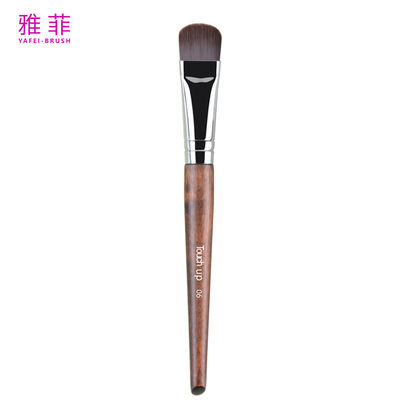 Buy TOUCH UP 06  Private Label Fine Thin Flat Liquid Concealer Foundation Brush Synthetic Hair Copper OEM ODM Manufactor online manufacture