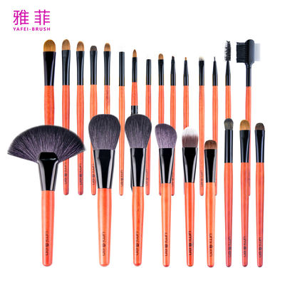 Buy 267A19824 OEM ODM Factory 24 Pieces High Quality Makeup Brush Set With Holder Bag Contour Powder Concealer Blush online manufacture