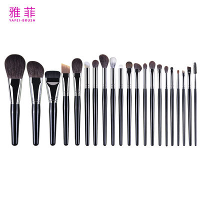 Buy 293A07026 Natural Animal Hair Makeup Brushes 26Pcs Professional Makeup Brush Set online manufacture