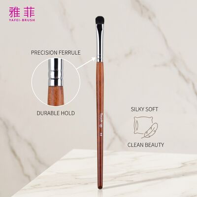 Buy Handmade Goat Hair Eyeshadow Blending Brush Cruelty-Free Precision Eye Makeup Applicator with Sustainable Wooden Handle online manufacture