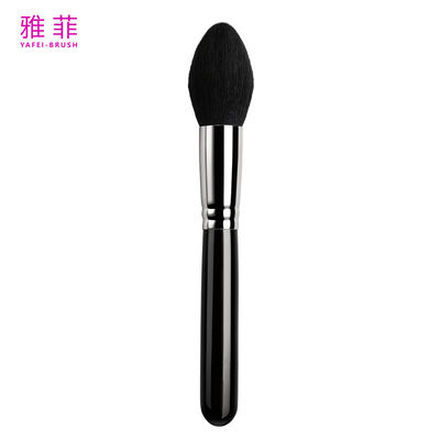 A07 FSC Single Flame Shaped Facial Makeup Brushes Made From Animal Hair
