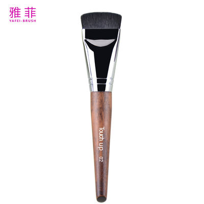 TOUCH UP 02  Foundation Brush Synthetic Hair Copper Professional Flat Facial Makeup Brush