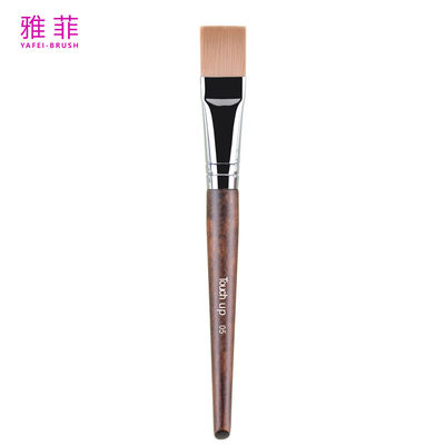 TOUCH UP 05  High-End Ultra Fine Thin Flat Liquid Foundation Brush Synthetic Hair Copper OEM ODM Manufactor