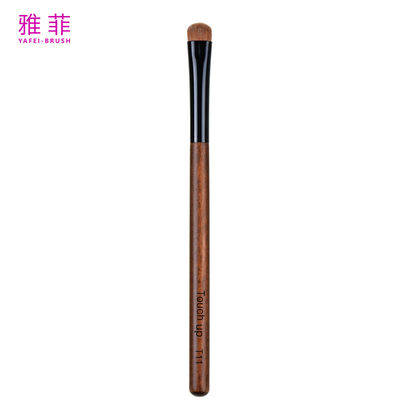 T11 Private Label 100% Kolinsky Sable Pure Flat Head Eyeshadow Brush Natural Hair