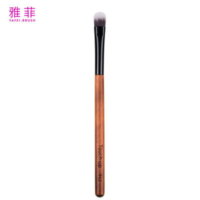 T17 Customization Private Label Under Eye Spot Concealing Oval Eye Concealer Vegan Synthetic Hair Makeup Brush
