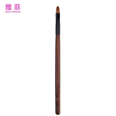 T23 OEM ODM Kolinsky Sable Hair Wood Handle Private Label Single Lip Detail Fasional Makeup Brush