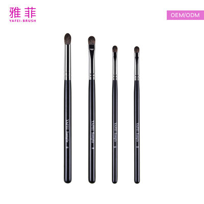 Medium Tongue-Shaped Classic Sable Hair Blending Brush, OEM/ODM Services Available-Product Code: 10