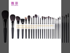 293A07026 Natural Animal Hair Makeup Brushes 26Pcs Professional Makeup Brush Set 