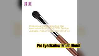 Handmade Goat Hair Eyeshadow Brush Pro OEM ODM